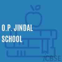 O.P. Jindal School Logo