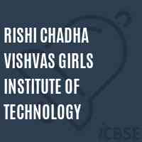 Rishi Chadha Vishvas Girls Institute of Technology Logo