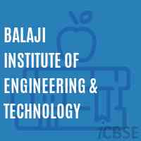 Balaji Institute of Engineering & Technology Logo