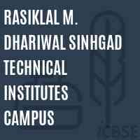 Rasiklal M. Dhariwal Sinhgad Technical Institutes Campus Logo