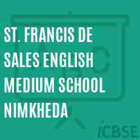 ST. FRANCIS DE SALES ENGLISH MEDIUM SCHOOL Nimkheda Logo