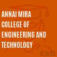 Annai Mira College of Engineering and Technology Logo