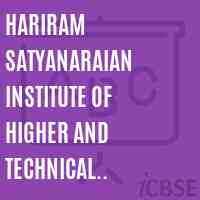 Hariram Satyanaraian Institute of Higher and Technical Education Logo