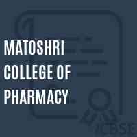 Matoshri College of Pharmacy Logo