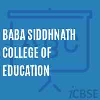 Baba Siddhnath College of Education Logo