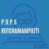 P.U.P.S Kutchamampatti Primary School Logo