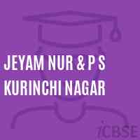 Jeyam Nur & P S Kurinchi Nagar Primary School Logo