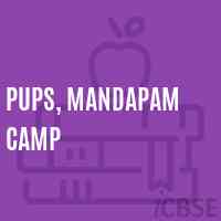 Pups, Mandapam Camp Primary School Logo