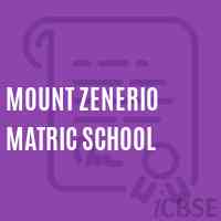 Mount Zenerio Matric School Logo