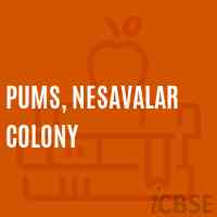 Pums, Nesavalar Colony Middle School Logo