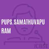 Pups.Samathuvapuram Primary School Logo