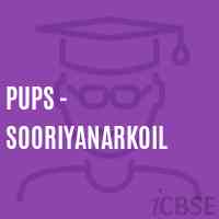 Pups - Sooriyanarkoil Primary School Logo