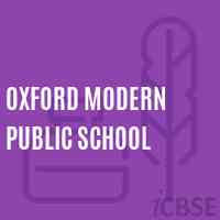 Oxford Modern Public School Logo