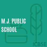 M.J. Public School Logo
