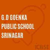 G.D Goenka Public School Srinagar Logo