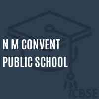 N M Convent Public School Logo