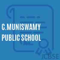 C.Muniswamy Public School Logo