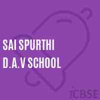 Sai Spurthi D.A.V School Logo