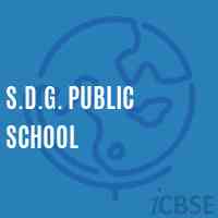 S.D.G. Public School Logo