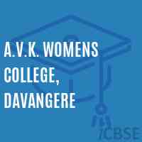 A.V.K. Womens college, Davangere Logo