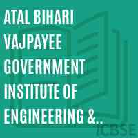 Atal Bihari Vajpayee Government Institute of Engineering & Technology (Diploma Programme) Logo