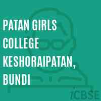 Patan Girls College Keshoraipatan, Bundi Logo