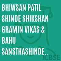 Bhiwsan Patil Shinde Shikshan Gramin Vikas & Bahu Sansthashinde Polytechnic Anjani Bk Tq: Mehkar Dist: Buldhana College Logo