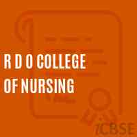 R D O College of Nursing Logo