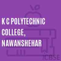 K C Polytechnic College, Nawanshehar Logo