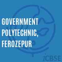 Government Polytechnic, Ferozepur College Logo