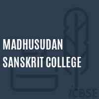 Madhusudan Sanskrit College Logo