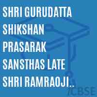 Shri Gurudatta Shikshan Prasarak Sansthas Late Shri Ramraoji Gawande Institute of Pharmacy Akola Logo