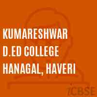 Kumareshwar D.Ed College Hanagal, Haveri Logo