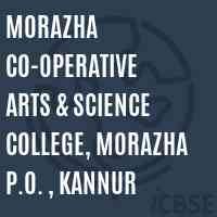 Morazha Co-operative Arts & Science College, Morazha P.O. , Kannur Logo
