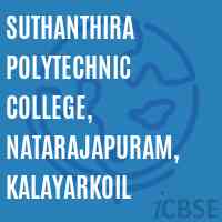 Suthanthira Polytechnic College, Natarajapuram, Kalayarkoil Logo