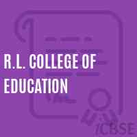 R.L. College of Education Logo