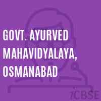 Govt. Ayurved Mahavidyalaya, Osmanabad College Logo