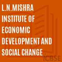L.N.Mishra Institute of Economic development and social Change Logo