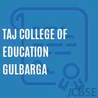 Taj College Of Education Gulbarga Logo