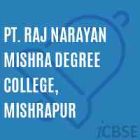 Pt. Raj Narayan Mishra Degree College, Mishrapur Logo