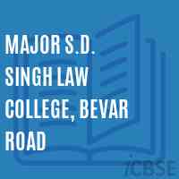 Major S.D. Singh Law College, Bevar Road Logo