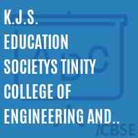 K.J.S. Education Societys Tinity College of Engineering and Research, Pisoli, Pune Logo