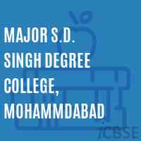 Major S.D. Singh Degree College, Mohammdabad Logo