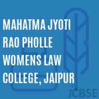 Mahatma Jyoti Rao Pholle Womens Law College, Jaipur Logo
