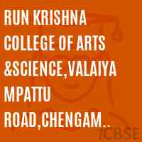 run Krishna college of Arts &Science,Valaiyampattu Road,Chengam -6-6 701 Logo