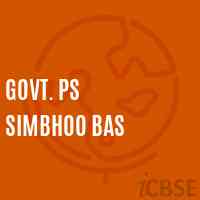 Govt. Ps Simbhoo Bas Primary School Logo