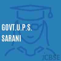 Govt.U.P.S. Sarani Middle School Logo