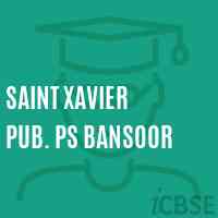 Saint Xavier Pub. Ps Bansoor Primary School Logo