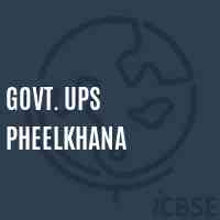 Govt. Ups Pheelkhana Middle School Logo