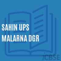 Sahin Ups Malarna Dgr Middle School Logo